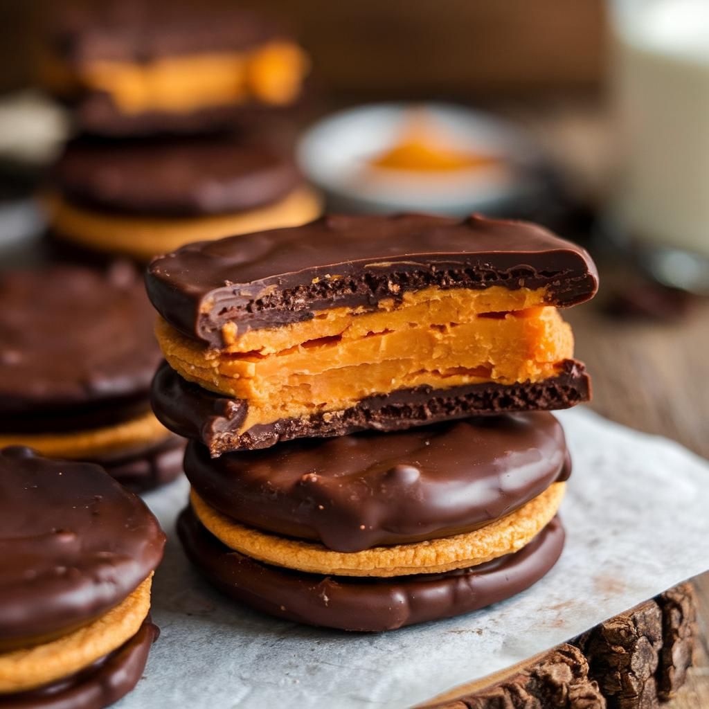 Alfajores Veganos con Dulce de Batata Sin Gluten