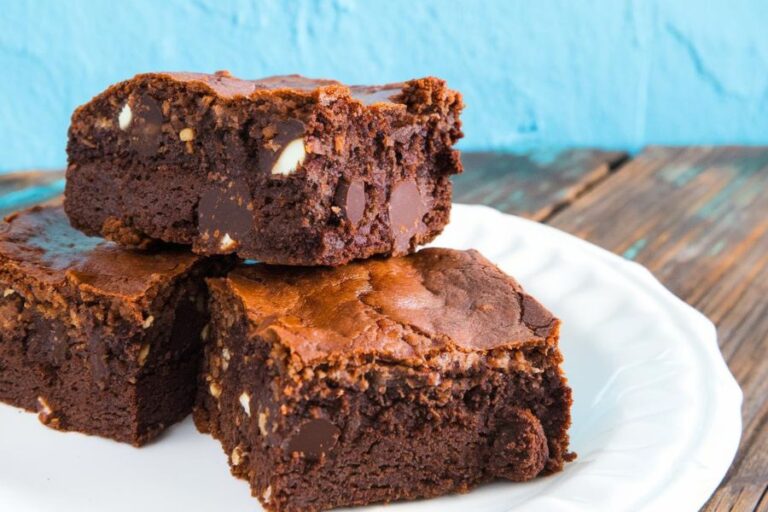 Brownies Veganos Sin Gluten de Chocolate y Nueces