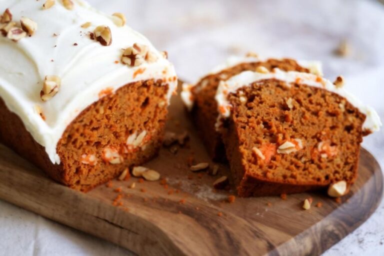 Budín Vegano de Zanahoria y Nuez Sin Azúcar