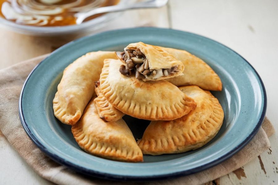 Empanadas Veganas de Verduras y Champiñones Low Carb