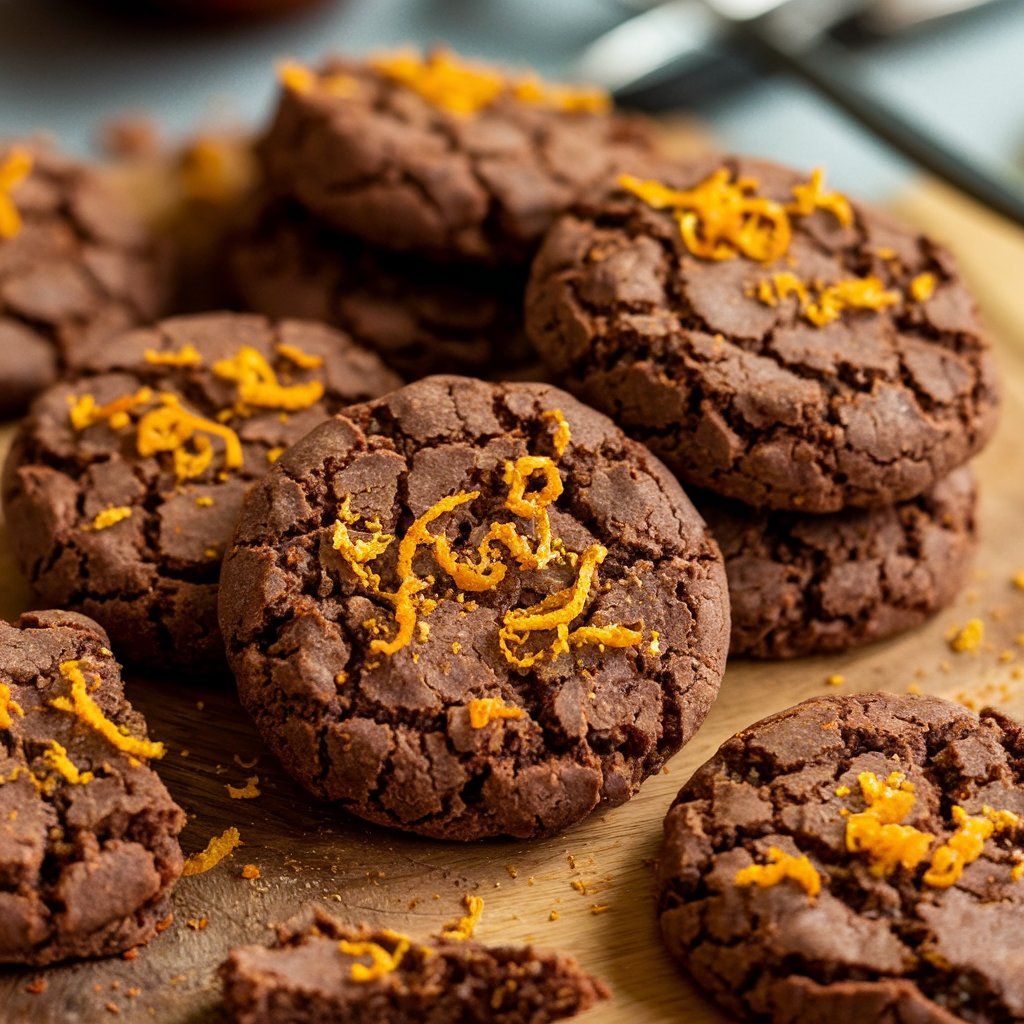 Galletitas Veganas de Algarroba y Naranja