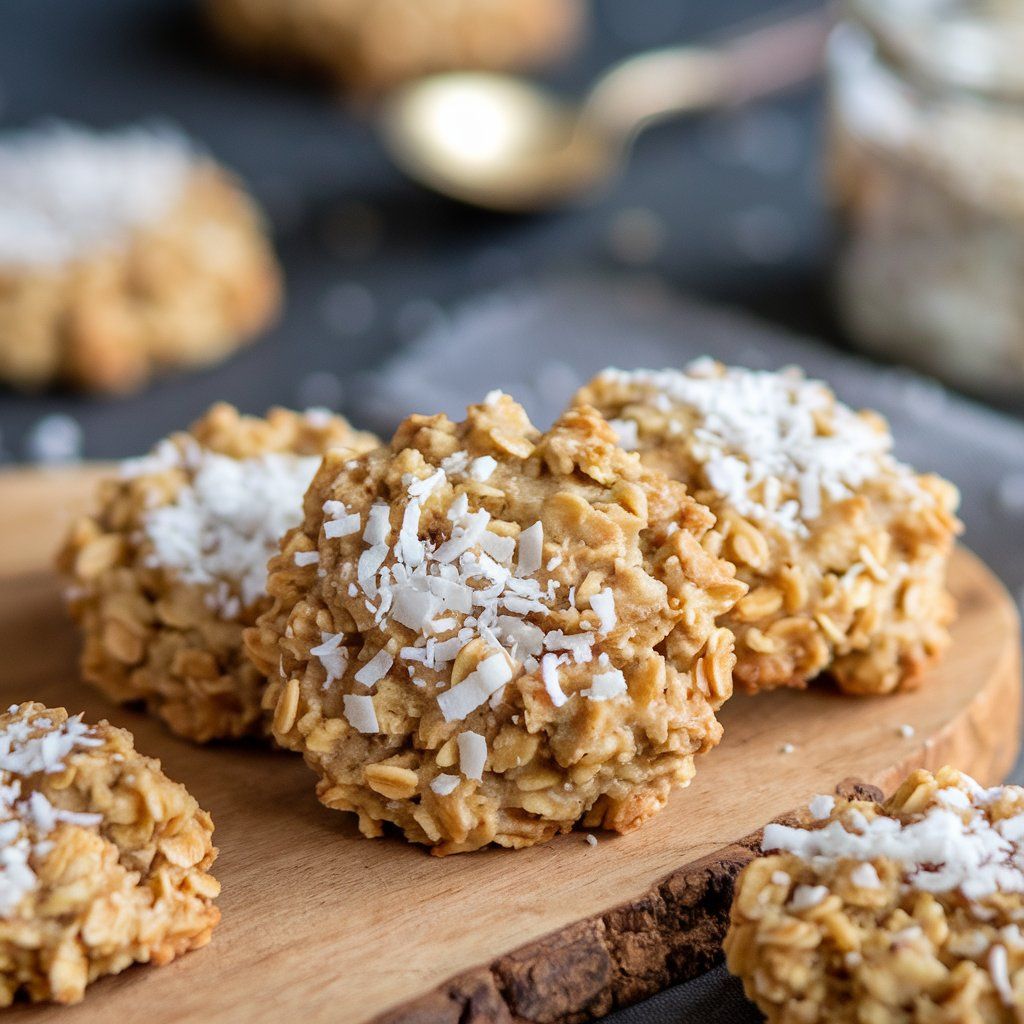 Galletitas Veganas de Avena y Coco Fitness