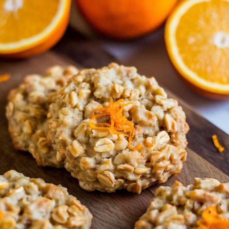 Galletitas Veganas de Avena y Naranja Fitness