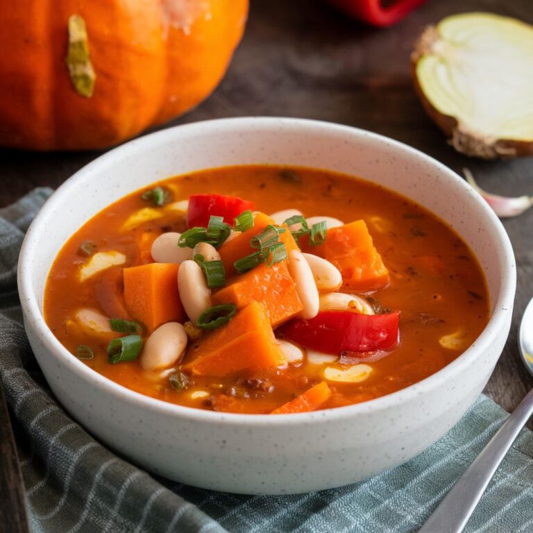 Locro Vegano de Calabaza y Porotos Sin Gluten